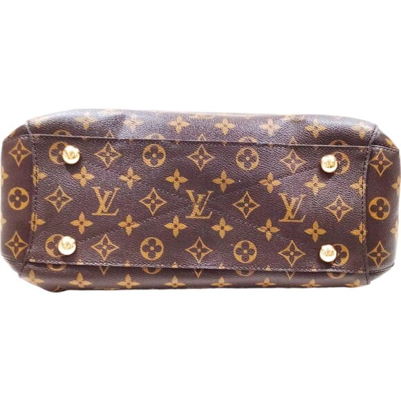 343875AR (X6) Louis Vuitton Crossbody Bag Montaigne MM Brown Monogram - Picture 3 of 10